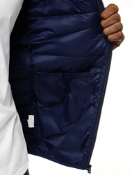 Pánska Bunda Námornícka modrá OZONEE JB/JP1139