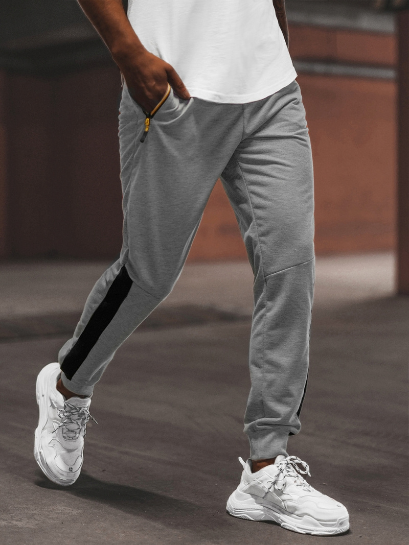 Pánske Tepláky Sivé OZONEE JS/68K10356Z