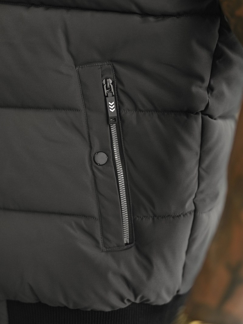 Pánska Vesta Grafitová OZONEE JS/32M1780/105Z