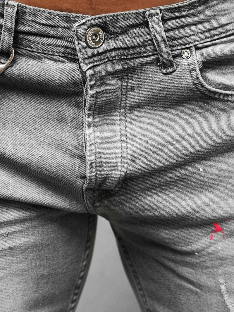 Pánske rifle Sivé OZONEE O/WE1004