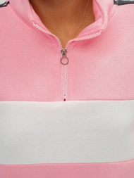 Dámska Mikina Ružová OZONEE JS/B26020Z