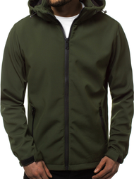 Pánska softshell Bunda zelená OZONEE JS/56008