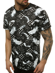 Pánske Tričko Čierne OZONEE JS/KS2111