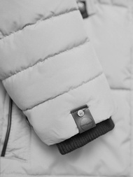 Dámska bunda sivé OZONEE O/W377