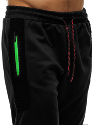 Pánske tepláky Čierne OZONEE JS/JZ11020