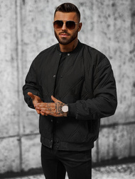 Pánska Bunda Čierna OZONEE JS/84M3020/392