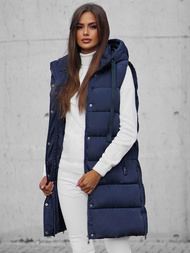 Dámska Vesta Námornícka Modrá OZONEE O/81276Z