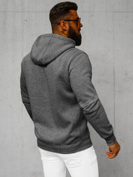 Pánska Mikina Tmavo-Sivá OZONEE JS/2008Z