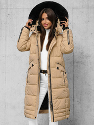 Dámska bunda béžová OZONEE O/W377