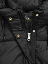 Dámska Bunda Čierna OZONEE JS/16M9188/392