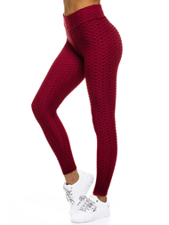 Dámske legíny Bordové OZONEE O/20475