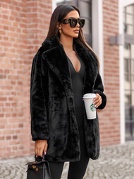 Dámska bunda čierna OZONEE JS/11Z8168