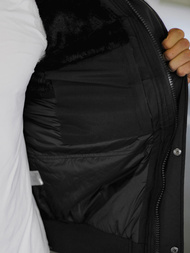 Pánska Bunda Čierna OZONEE O/M798Z