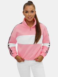 Dámska Mikina Ružová OZONEE JS/B26020Z