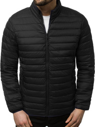 Pánska Bunda Čierna OZONEE JS/LY33