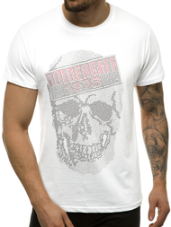 Pánske Tričko Biele OZONEE JS/KS2108