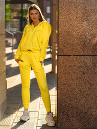 Dámske tepláky žlté OZONEE JS/CK01