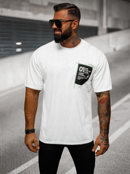 Pánske Tričko Biele OZONEE O/3C333