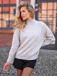 Dámsky Sveter Šedá OZONEE JS/53B5201/2