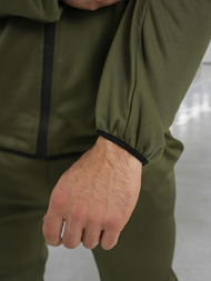 Pánska Tepláková Súprava Khaki OZONEE JS/8C1966/29