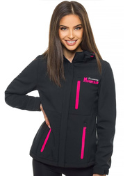 Dámska Bunda Softshell Čierna OZONEE JS/HH028/1