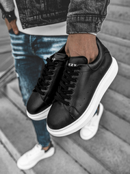 Pánske Sneakery Čierne OZONEE B/2051