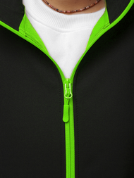 Dámska Bunda Softshell Čierno-Zelená OZONEE JS/HH018/1/52