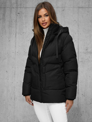 Dámska bunda čierna OZONEE JS/5M3251/392Z