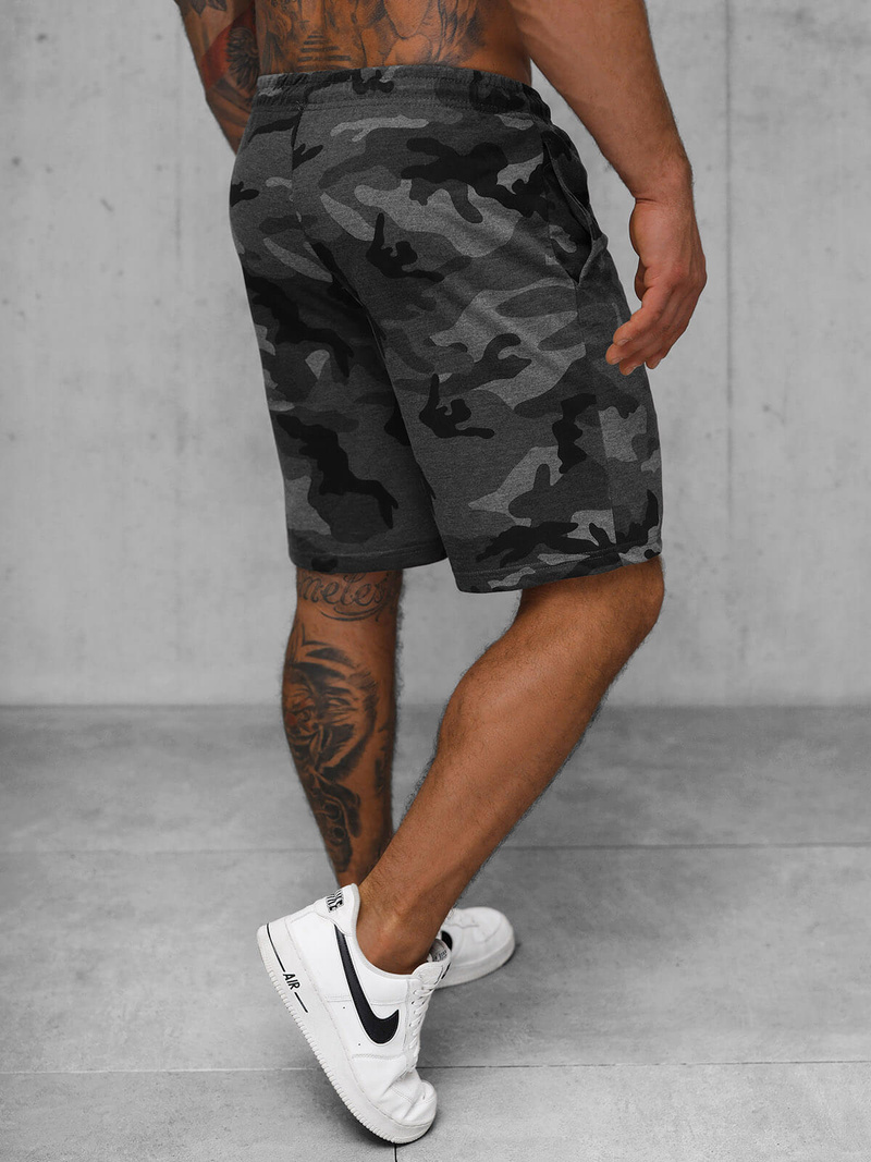 Pánske kraťasy grafitové OZONEE JS/8K283/5