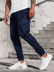 Pánske jogger nohavice Námornícke Modré OZONEE G/2788