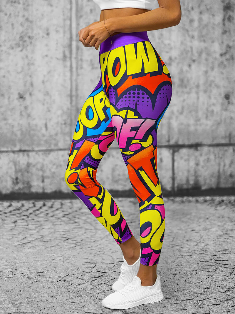 Dámske legíny farebné OZONEE O/20937Z