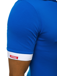 Pánske Tričko modrý OZONEE O/1273Z