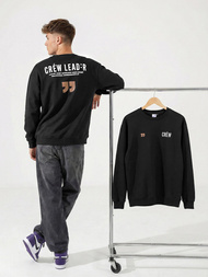 Pánska Mikina Čierna OZONEE JS/65B3917/3Z