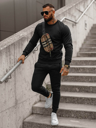 Pánska Tepláková Súprava Čierny OZONEE JS/68C10380/3Z