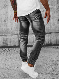 Pánske Jogger Nohavice Čierne OZONEE NB/MP0118N