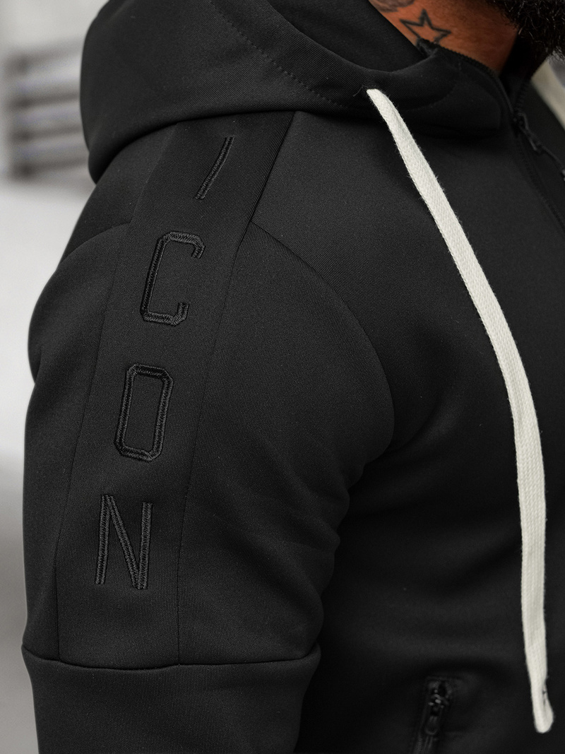 Pánska Tepláková Súprava Čierny OZONEE O/LN11760