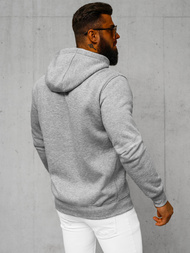 Pánska Mikina Sivá OZONEE JS/2008Z