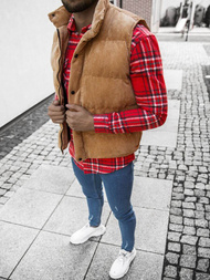 Pánska vesta Camelová OZONEE E/3950