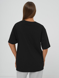 Dámske Tričko Čierne OZONEE DJ77423