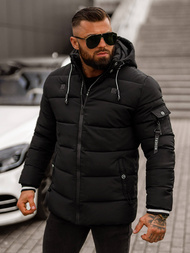 Pánska Bunda Čierna OZONEE JS/57M7502/392