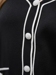 Dámska dvojdielna tepláková súprava čierny OZONEE JS/26C8802/3