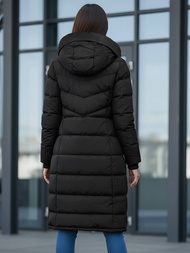 Dámska bunda čierna OZONEE JS/M736/392Z