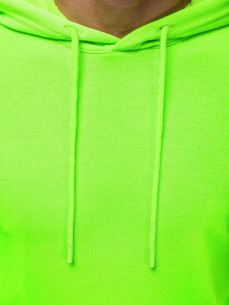 Pánska Mikina zelená neón OZONEE MACH/3120