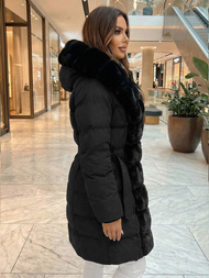 Dámska bunda čierna OZONEE JS/5M3158/392Z