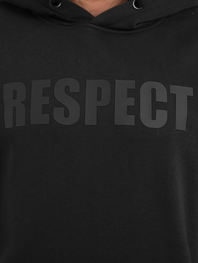 Pánska Mikina Čierna OZONEE JS/8B1968/3