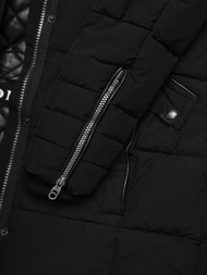 Dámska bunda čierna OZONEE O/W377Z