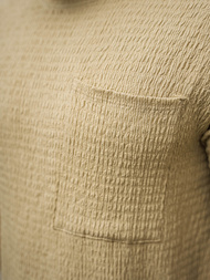 Pánske Tričko Camelový OZONEE O/Y960T