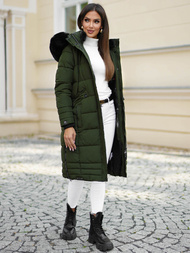 Dámska bunda khaki OZONEE O/W377Z