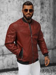 Pánska Bunda Bordová OZONEE N/6705/7Z