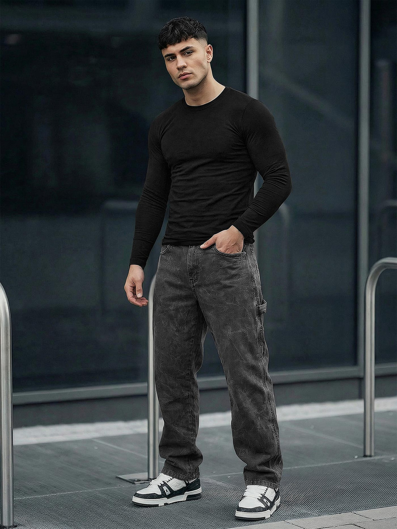 Pánske Rifle Grafitové OZONEE O/KK2828/5Z